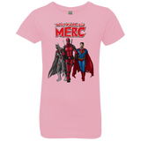 T-Shirts Light Pink / YXS The Walking Merc Girls Premium T-Shirt