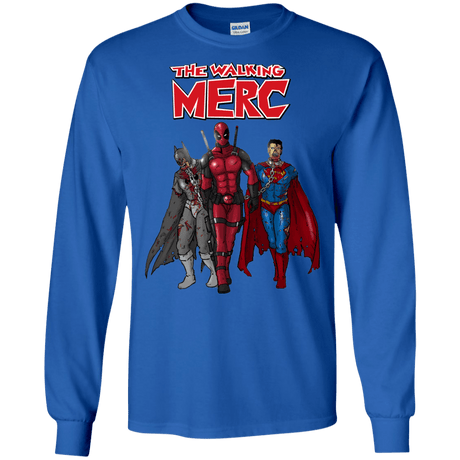 T-Shirts Royal / S The Walking Merc Men's Long Sleeve T-Shirt