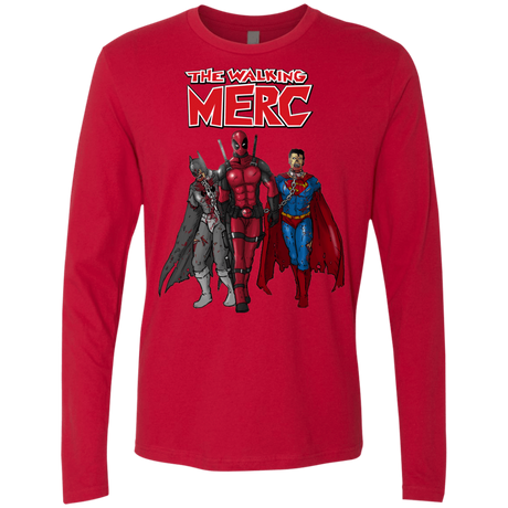 T-Shirts Red / S The Walking Merc Men's Premium Long Sleeve