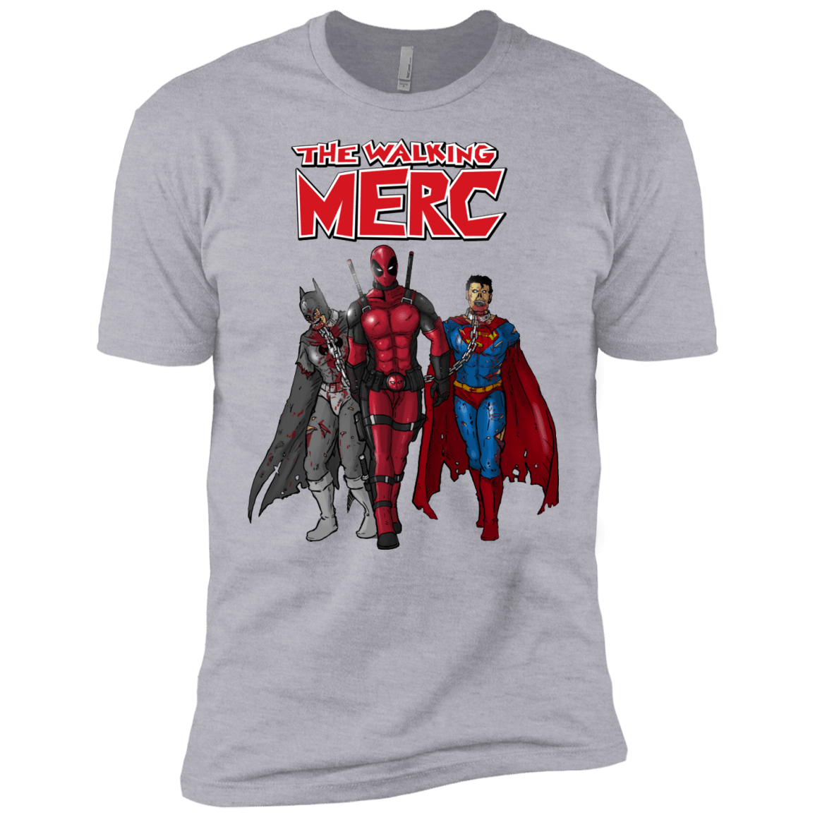 T-Shirts Heather Grey / X-Small The Walking Merc Men's Premium T-Shirt