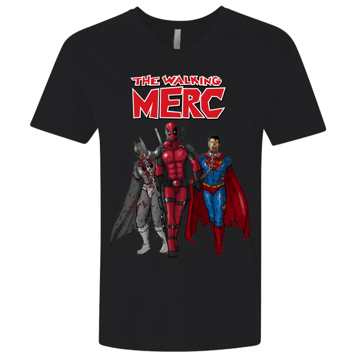 T-Shirts Black / X-Small The Walking Merc Men's Premium V-Neck