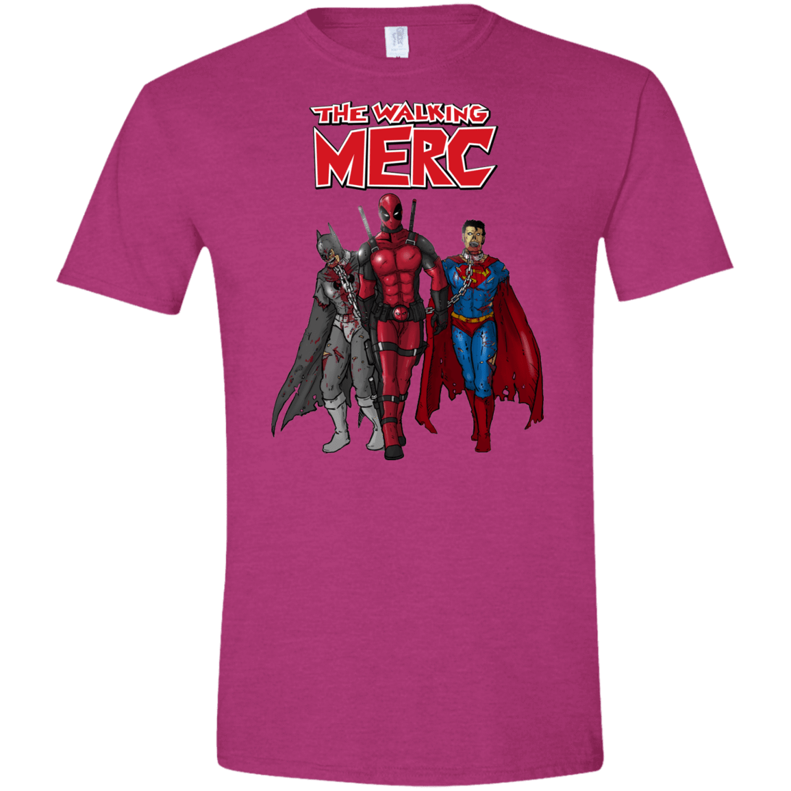 T-Shirts Antique Heliconia / S The Walking Merc Men's Semi-Fitted Softstyle