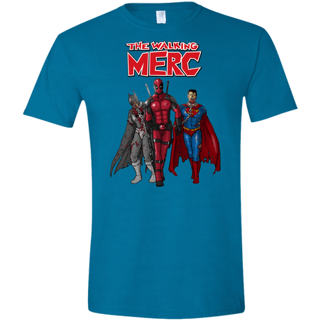 T-Shirts Antique Sapphire / S The Walking Merc Men's Semi-Fitted Softstyle