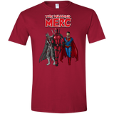 T-Shirts Cardinal Red / S The Walking Merc Men's Semi-Fitted Softstyle
