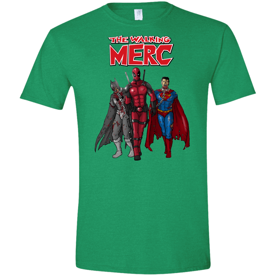 T-Shirts Heather Irish Green / S The Walking Merc Men's Semi-Fitted Softstyle