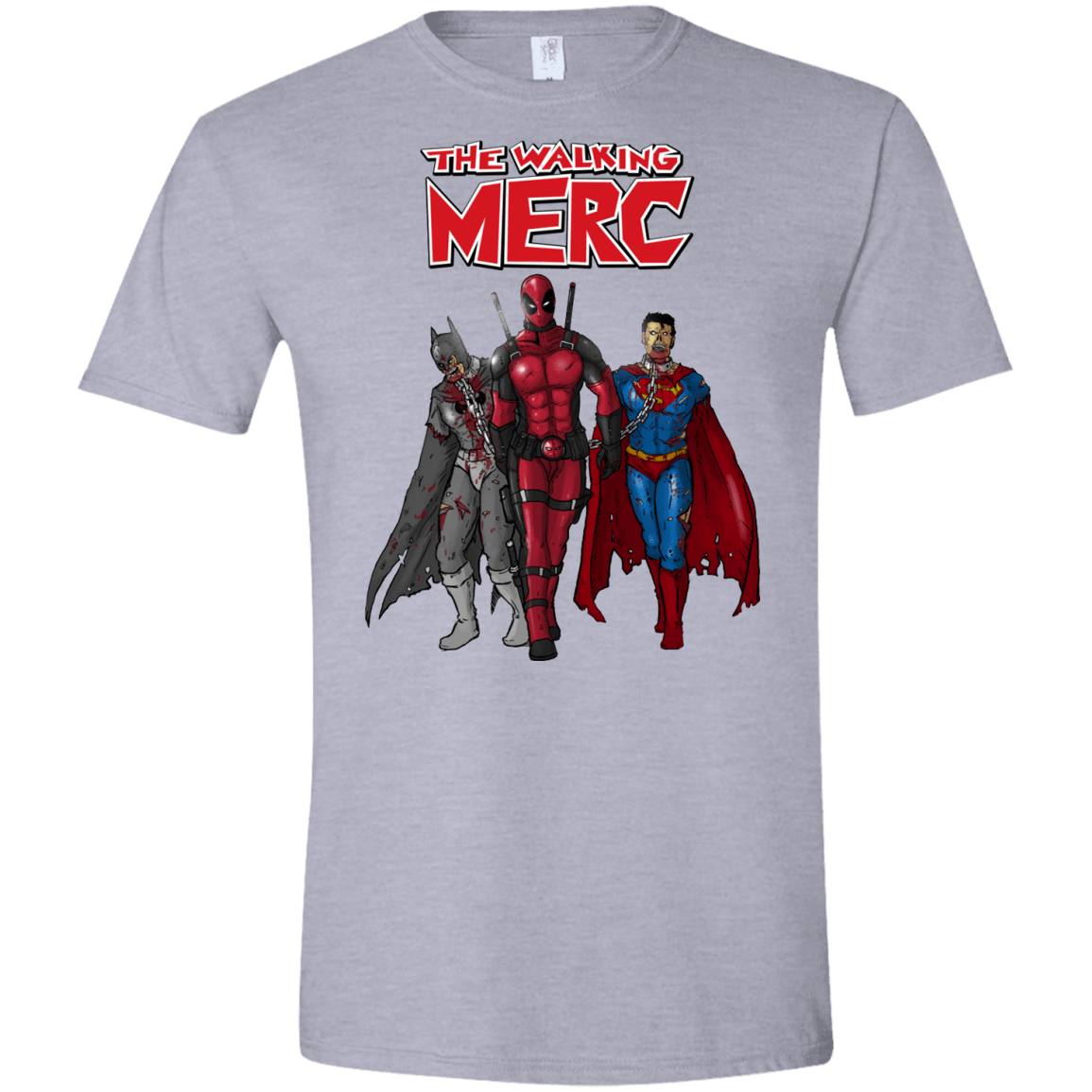 T-Shirts Sport Grey / X-Small The Walking Merc Men's Semi-Fitted Softstyle
