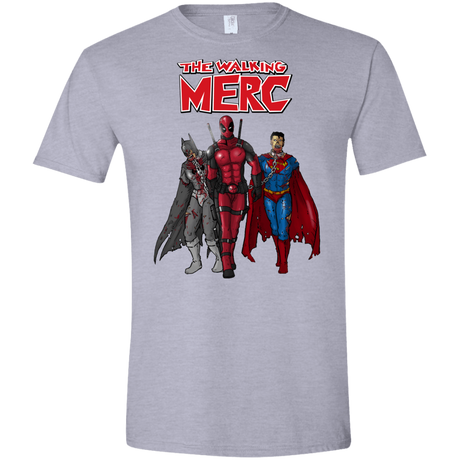T-Shirts Sport Grey / X-Small The Walking Merc Men's Semi-Fitted Softstyle