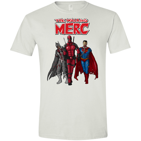T-Shirts White / X-Small The Walking Merc Men's Semi-Fitted Softstyle