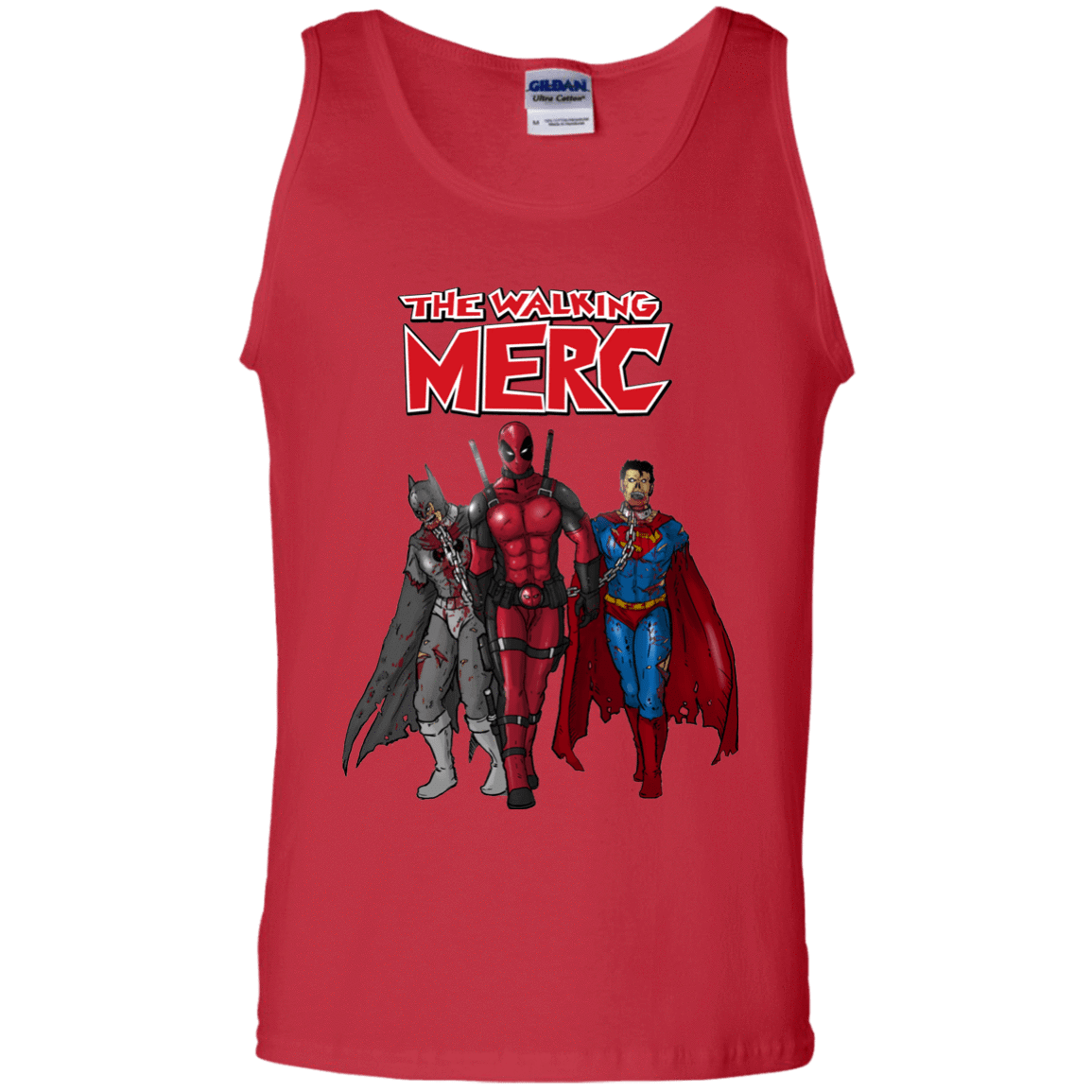 T-Shirts Red / S The Walking Merc Men's Tank Top