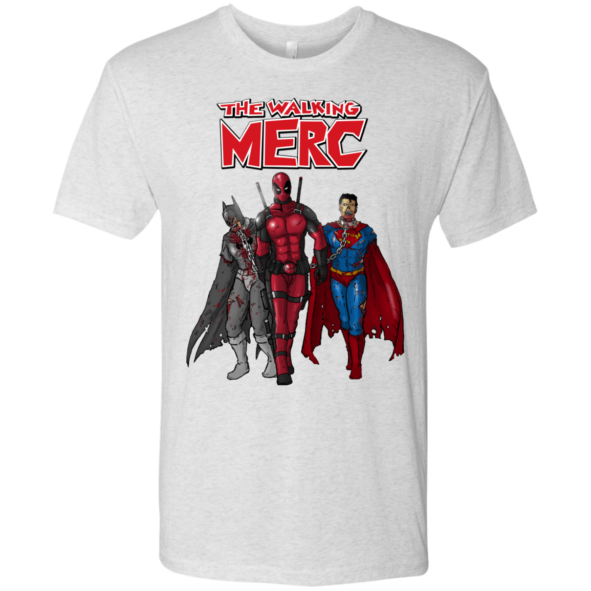 T-Shirts Heather White / S The Walking Merc Men's Triblend T-Shirt