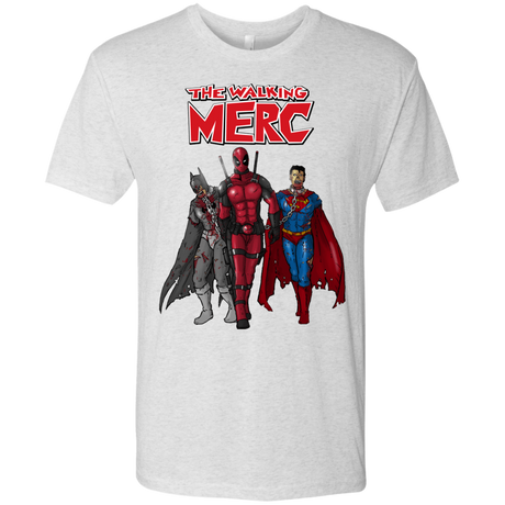T-Shirts Heather White / S The Walking Merc Men's Triblend T-Shirt