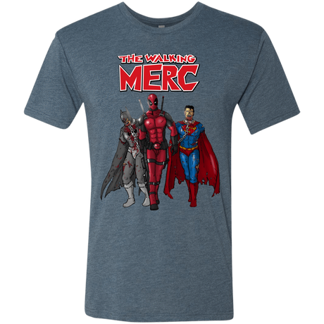 T-Shirts Indigo / S The Walking Merc Men's Triblend T-Shirt