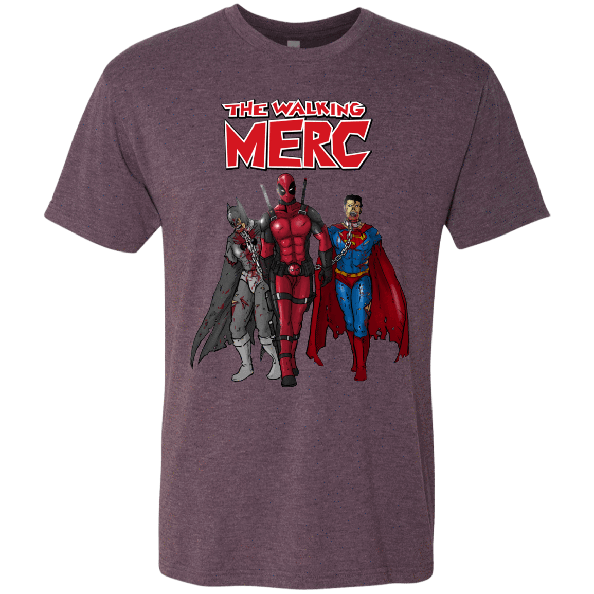 T-Shirts Vintage Purple / S The Walking Merc Men's Triblend T-Shirt