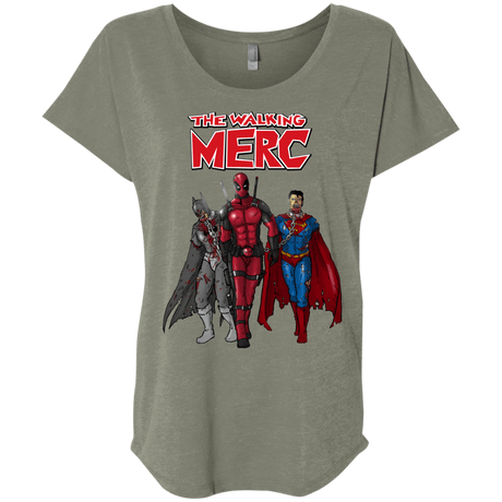 The Walking Merc Triblend Dolman Sleeve