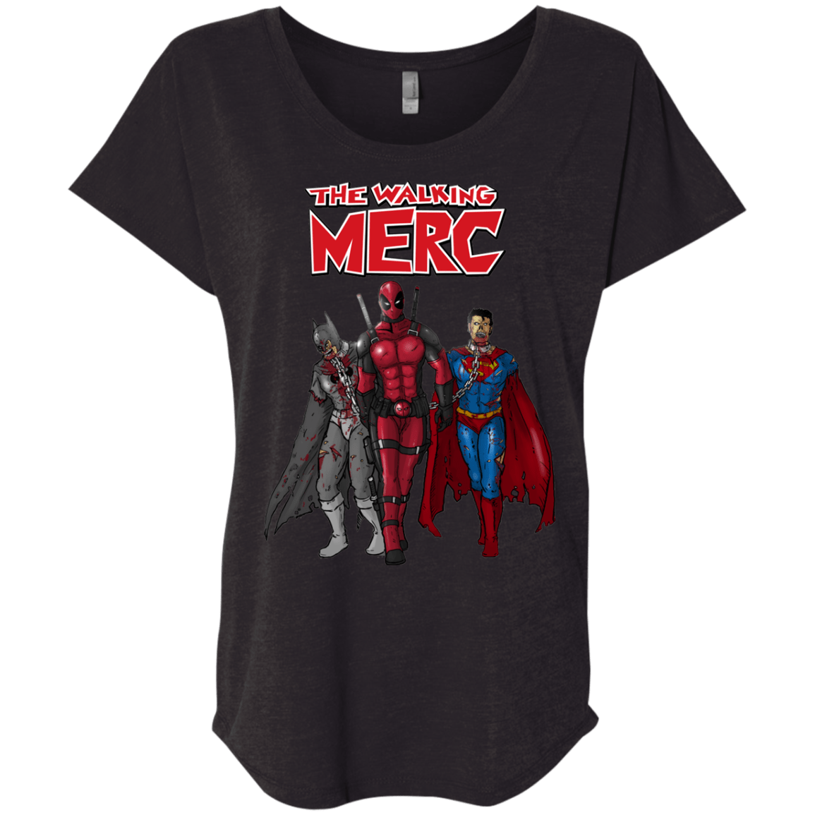 The Walking Merc Triblend Dolman Sleeve