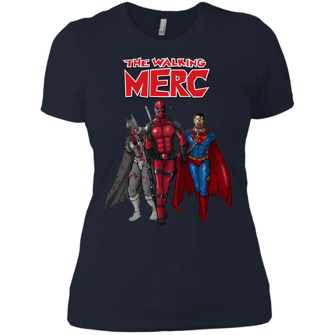 T-Shirts Midnight Navy / X-Small The Walking Merc Women's Premium T-Shirt