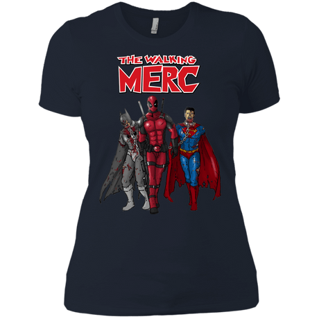 T-Shirts Midnight Navy / X-Small The Walking Merc Women's Premium T-Shirt
