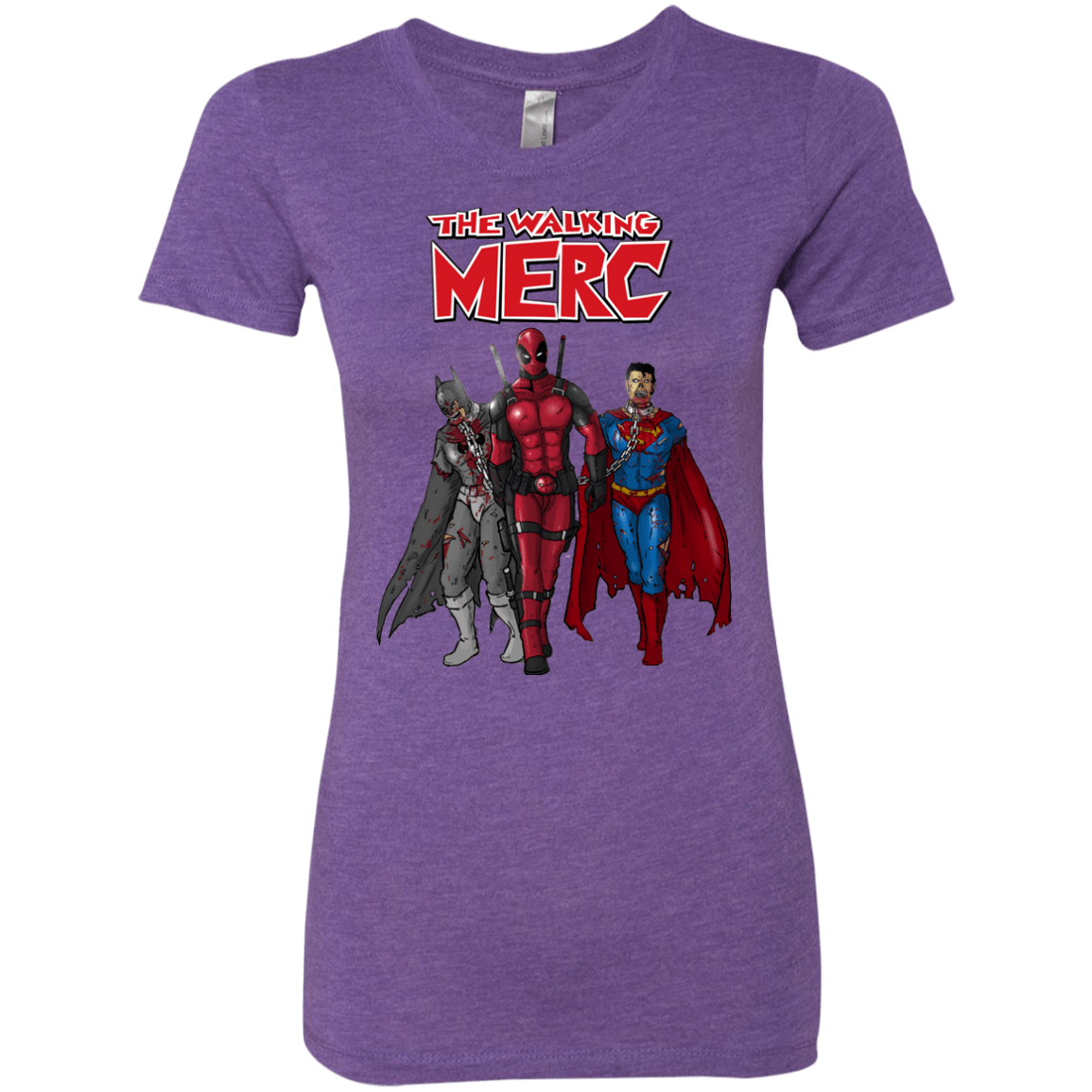 T-Shirts Purple Rush / S The Walking Merc Women's Triblend T-Shirt