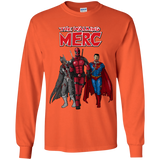T-Shirts Orange / YS The Walking Merc Youth Long Sleeve T-Shirt