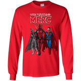 T-Shirts Red / YS The Walking Merc Youth Long Sleeve T-Shirt