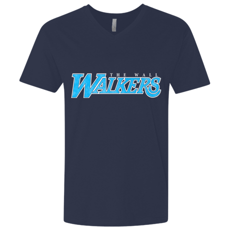 T-Shirts Midnight Navy / X-Small The Wall Walkers Men's Premium V-Neck
