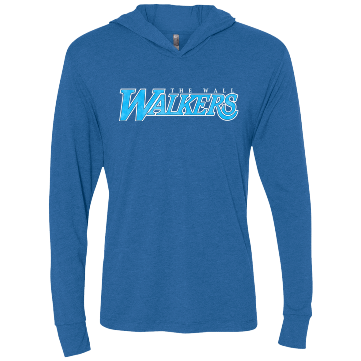 T-Shirts Vintage Royal / X-Small The Wall Walkers Triblend Long Sleeve Hoodie Tee