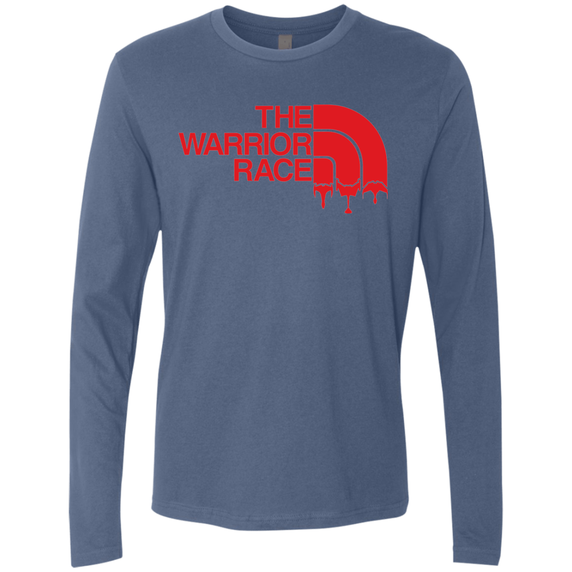 T-Shirts Indigo / Small THE WARRIOR RACE Men's Premium Long Sleeve