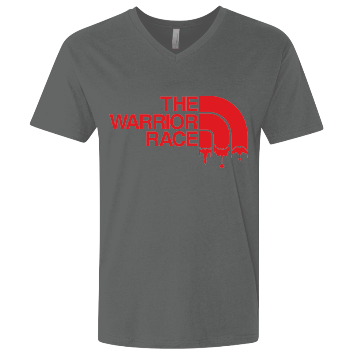 T-Shirts Heavy Metal / X-Small THE WARRIOR RACE Men's Premium V-Neck