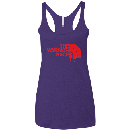 T-Shirts Purple / X-Small THE WARRIOR RACE Women's Triblend Racerback Tank
