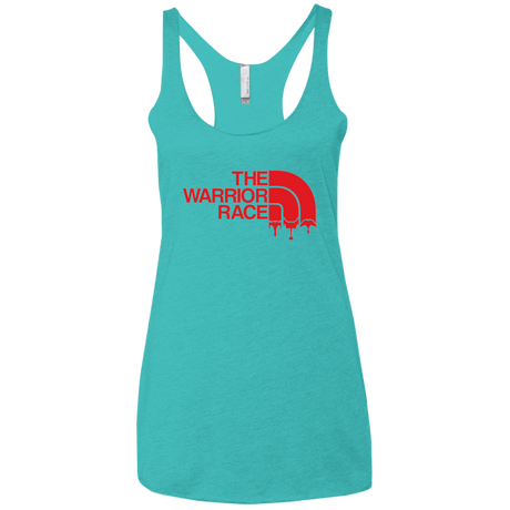 T-Shirts Tahiti Blue / X-Small THE WARRIOR RACE Women's Triblend Racerback Tank