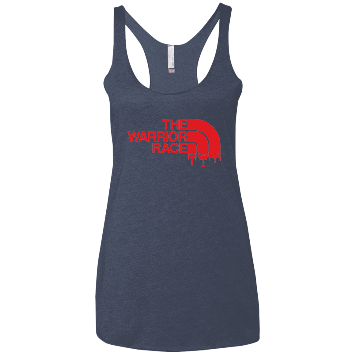 T-Shirts Vintage Navy / X-Small THE WARRIOR RACE Women's Triblend Racerback Tank