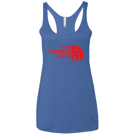 T-Shirts Vintage Royal / X-Small THE WARRIOR RACE Women's Triblend Racerback Tank
