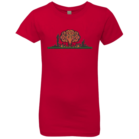 T-Shirts Red / YXS The Wasteland is Dangerous Girls Premium T-Shirt