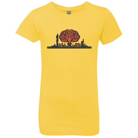 T-Shirts Vibrant Yellow / YXS The Wasteland is Dangerous Girls Premium T-Shirt