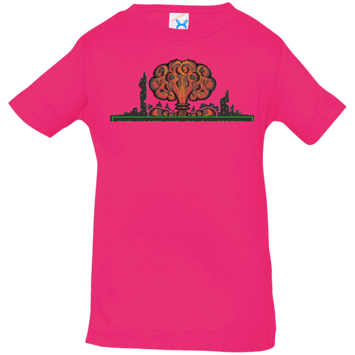 T-Shirts Hot Pink / 6 Months The Wasteland is Dangerous Infant Premium T-Shirt