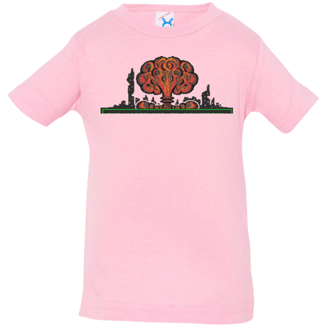 T-Shirts Pink / 6 Months The Wasteland is Dangerous Infant Premium T-Shirt