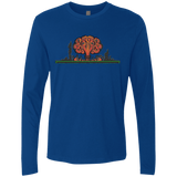 T-Shirts Royal / Small The Wasteland is Dangerous Men's Premium Long Sleeve