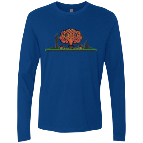 T-Shirts Royal / Small The Wasteland is Dangerous Men's Premium Long Sleeve