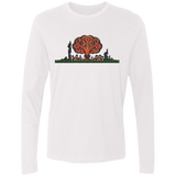 T-Shirts White / Small The Wasteland is Dangerous Men's Premium Long Sleeve