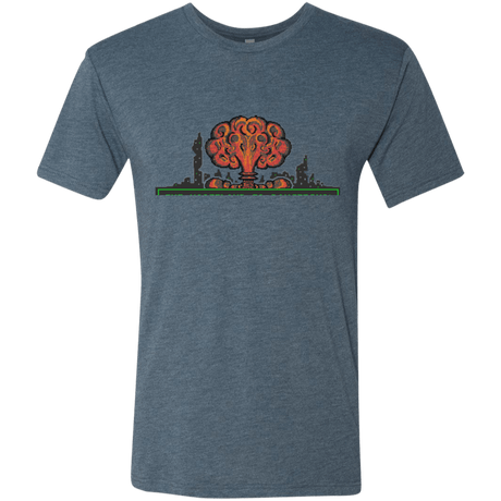 T-Shirts Indigo / Small The Wasteland is Dangerous Men's Triblend T-Shirt