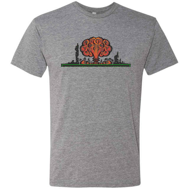 T-Shirts Premium Heather / Small The Wasteland is Dangerous Men's Triblend T-Shirt