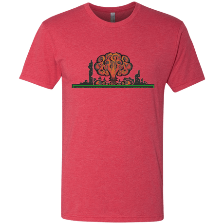 T-Shirts Vintage Red / Small The Wasteland is Dangerous Men's Triblend T-Shirt