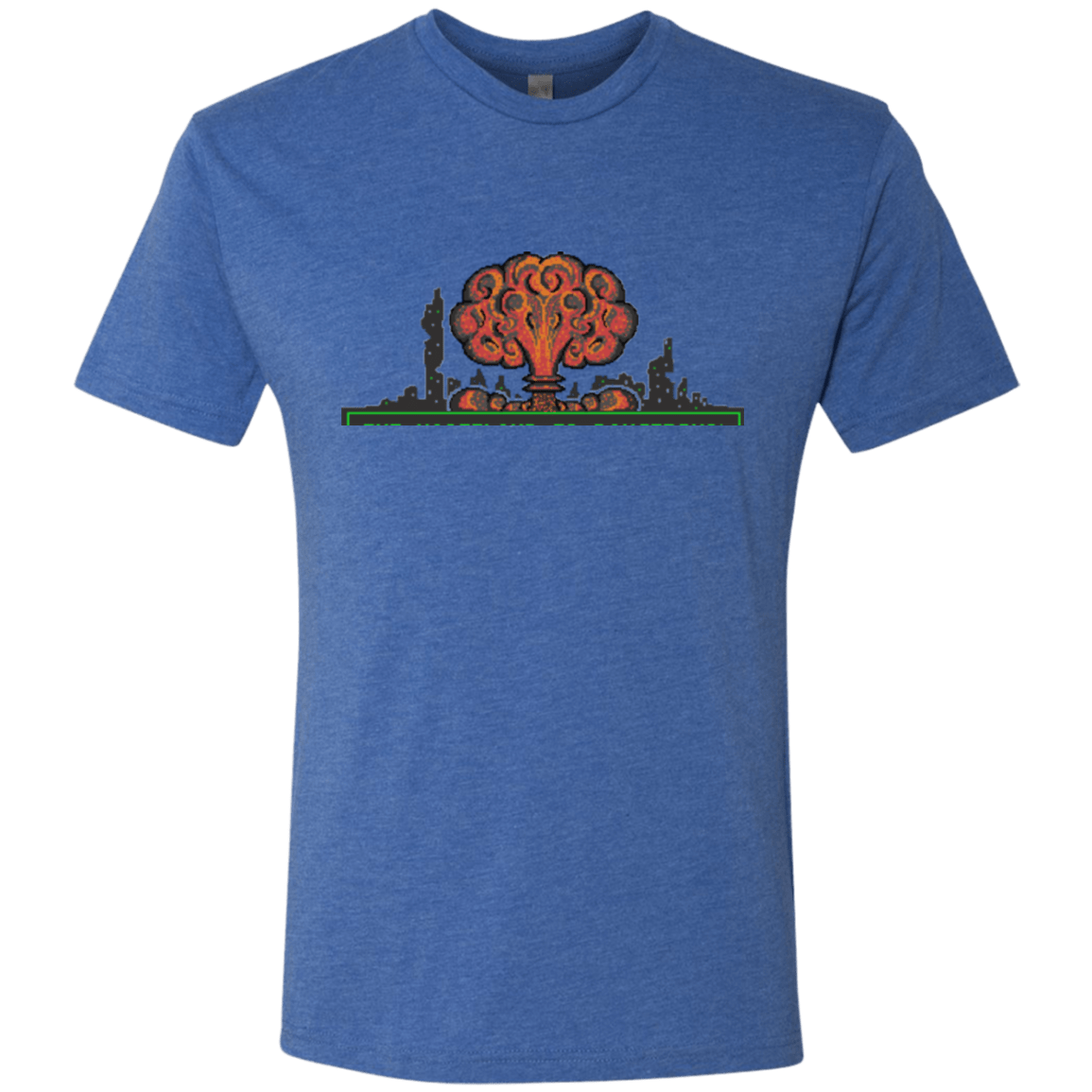 T-Shirts Vintage Royal / Small The Wasteland is Dangerous Men's Triblend T-Shirt