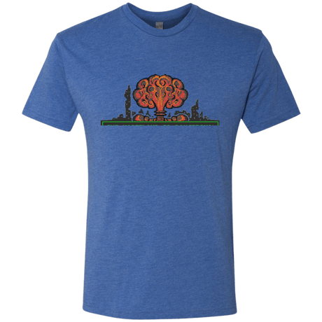 T-Shirts Vintage Royal / Small The Wasteland is Dangerous Men's Triblend T-Shirt