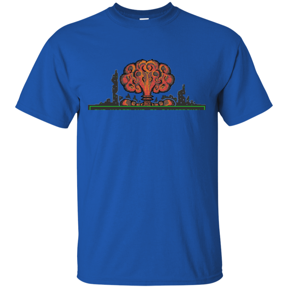 T-Shirts Royal / Small The Wasteland is Dangerous T-Shirt