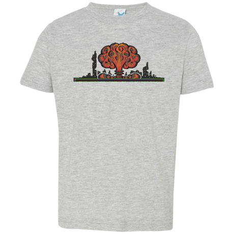 T-Shirts Heather / 2T The Wasteland is Dangerous Toddler Premium T-Shirt