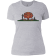 T-Shirts Heather Grey / X-Small The Wasteland is Dangerous Women's Premium T-Shirt