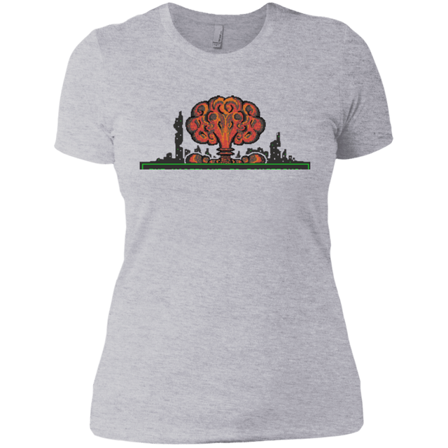 T-Shirts Heather Grey / X-Small The Wasteland is Dangerous Women's Premium T-Shirt