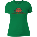 T-Shirts Kelly Green / X-Small The Wasteland is Dangerous Women's Premium T-Shirt
