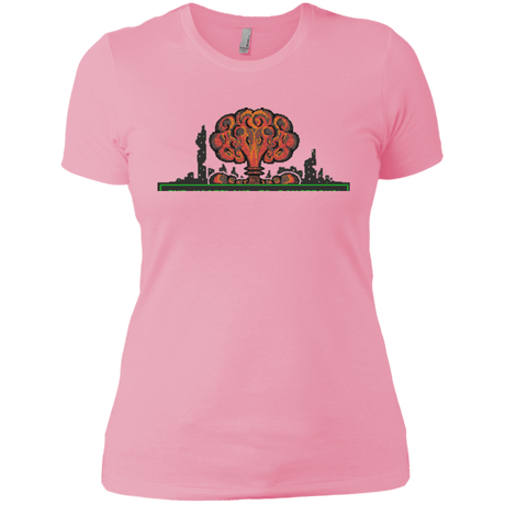 T-Shirts Light Pink / X-Small The Wasteland is Dangerous Women's Premium T-Shirt